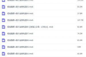唐能通短线是银-股价走势构造，股票知识讲座视频