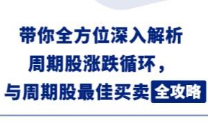 钱鑫淼《周期股最佳买卖全攻略》炒股教程视频