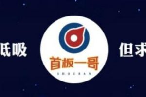 首板一哥《股票视频课程》