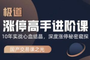炒股教程《涨停高手进阶课》深度涨停秘密窥探