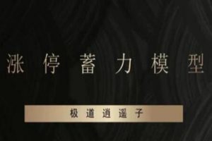 炒股教程《涨停蓄力模型》爆点潜伏-辅助课程