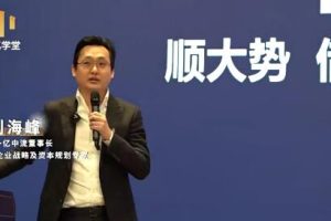 刘海峰《顺势借力》企业高维战略方法论