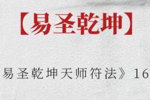 易圣乾坤《天师符法》