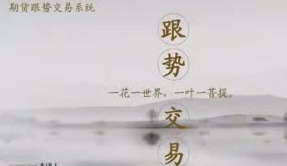 跟势交易系统期货