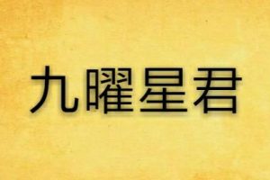 王罗凌《九曜星君秘术》视频